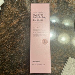 Hanskin Real Complexion - Hyaluron Bubble Pop Face Cleanser 150ml
